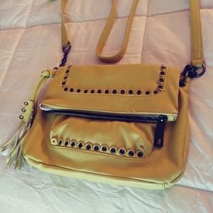 Jessica Simpson lime green leather purse